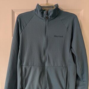 Marmot Men’s Leconte Fleece Full-Zip Jacket - Medium, Moon River (Teal)